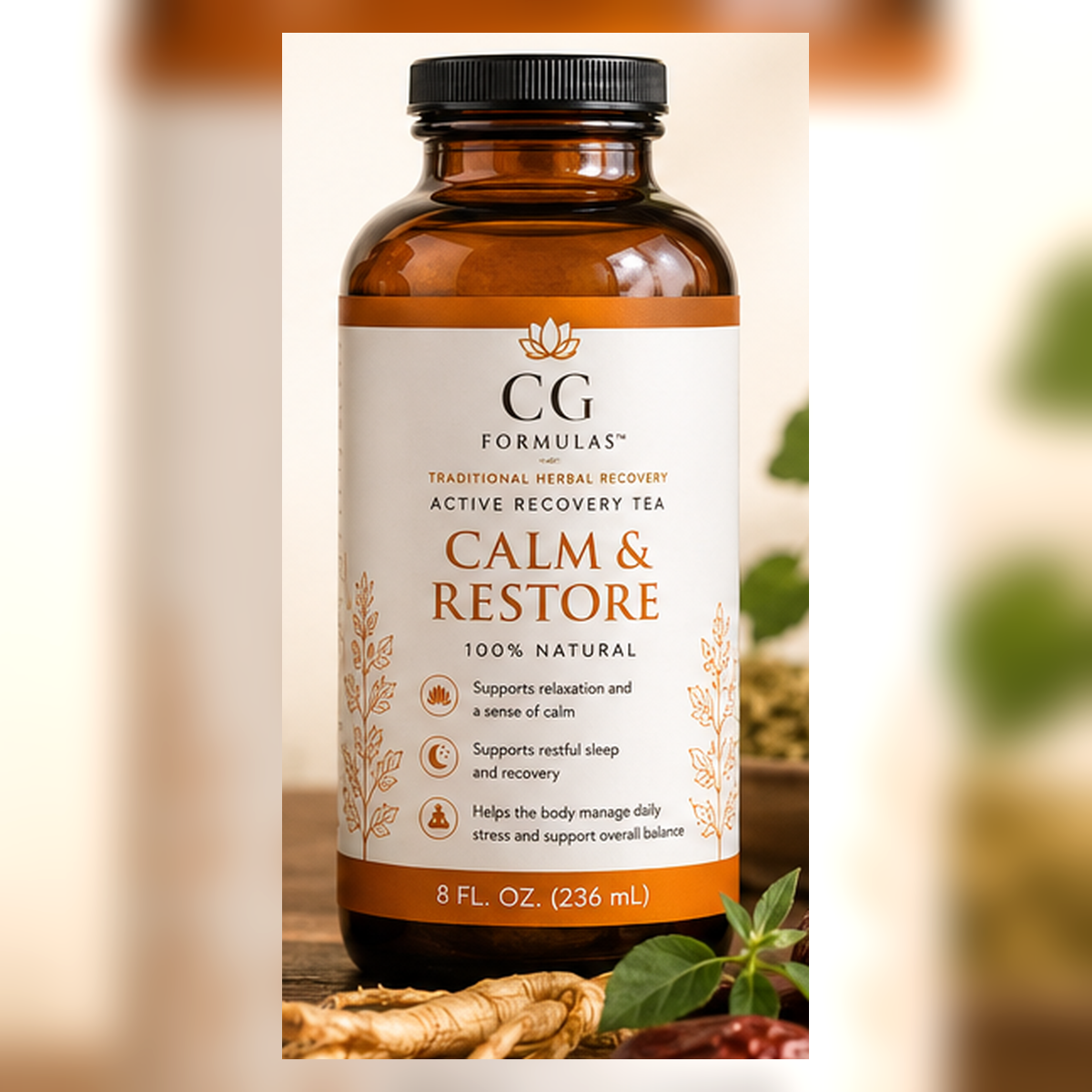 Calming And Restore Herbal Tea