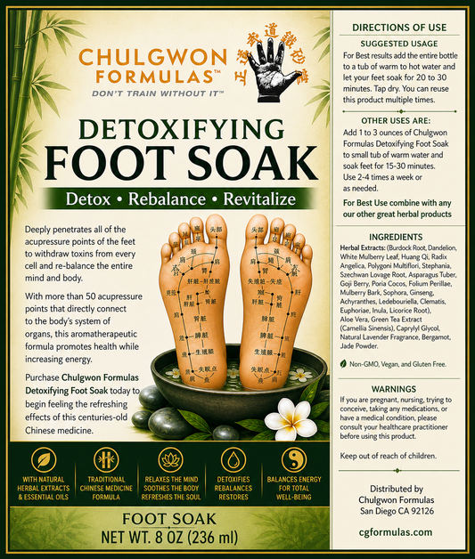 Luxurious Detox foot soak